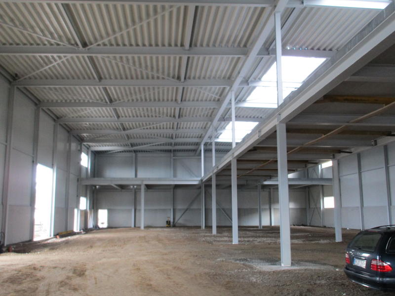 Neubau Lager- und Produktshalle